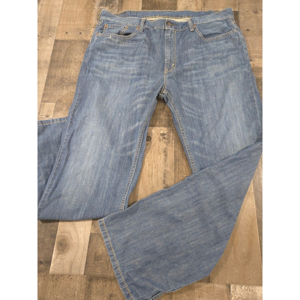 Levis 559 Relaxed Straight Leg Mens 40x32 Blue‎ Denim Medium Wash Workwear Jeans
